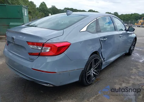 2022 Honda Accord Hybrid Touring from USA, damaged, VIN 1HGCV3F93NA003113